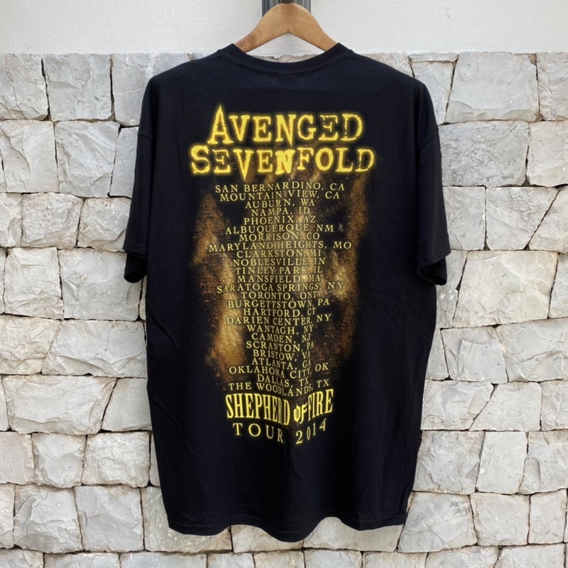 เสื้อวง Avenged Sevenfold รับประกันแท้ 100 นำเข้าจาก Usa T Shirt Ldp4yn7j Thaipick