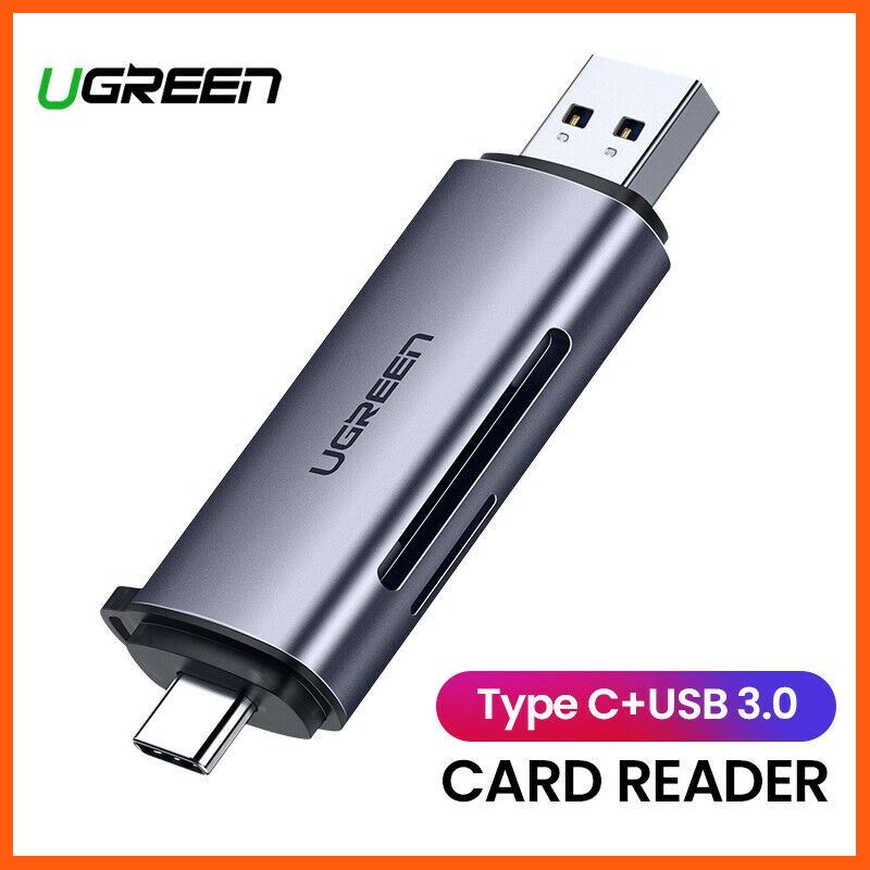#ลดราคา Ugreen Card Reader 2 in 1 USB 3.0 Type C to SD Micro SD TF Adapter #ค้นหาเพิ่มเติม Micro USB AUX Cable Jack Magnetic Car Phone Holder HDMI Switcher Splitter