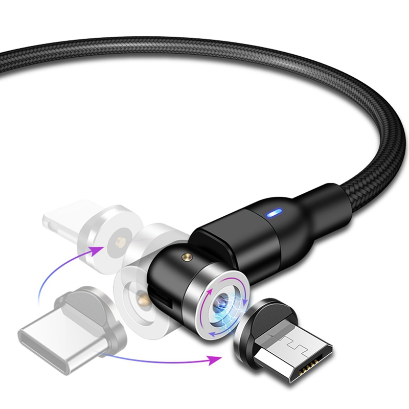 Cable Plug Phone Magnet Charger Plug Micro-USB Fast Charging Adapter