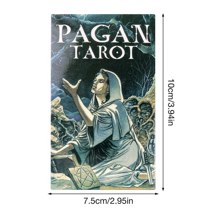 New Tarot Cards Oracles Deck Mysterious Divination Tarot Pagan Tarot Deck For Women Girls Cards ...