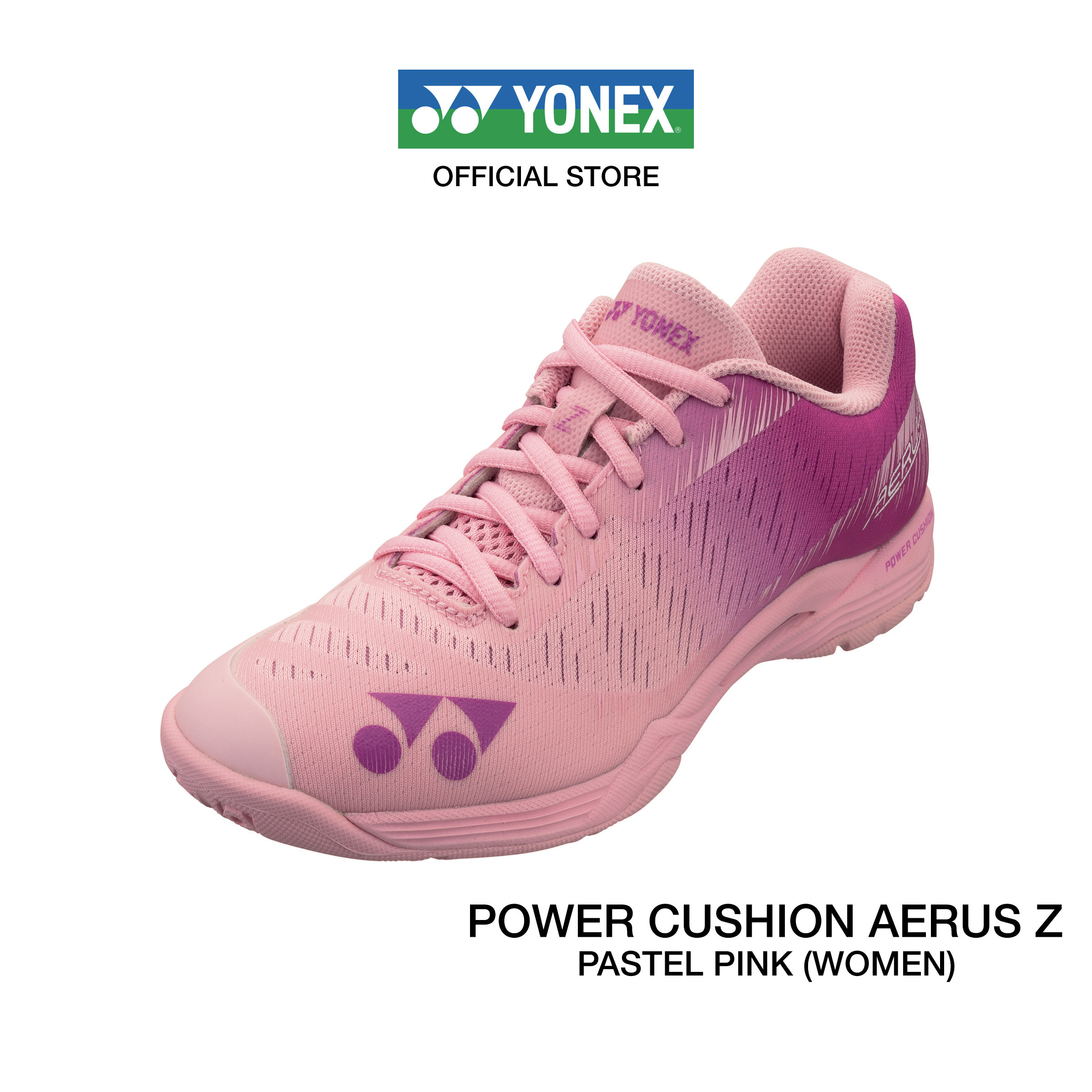 New Yonex รุ่น Power Cushion Aerus Z Women Shbazl รองเท้าแบดมินตันที่มีน้ำหนักเบาที่สุดของ 0662