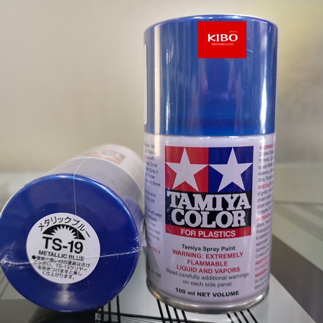 hot สีสเปรย์ทามิย่า Tamiya TS19 metallic blue 1ml สีสเปรย์เงินเมทัลลิก