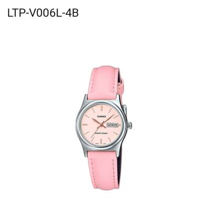 Casio แท้ 100% รุ่น LTP-V006L นาฬิกาผู้หญิง สายหนัง