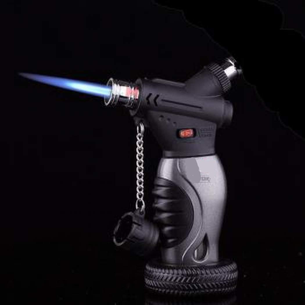 Simple Mart Pocket Torch ไฟฟู่ เครื่องพ่นไฟ อเนกประสงค์ พกพา มีตัวล็อคเปลวไฟแบบต่อเนื่องได้ ความร้อนสูง ไม่มีเขม่า เปลวไฟเป็นเส้นตรง ไม่กระจายออก ใช้งานง่าย เอนกประสงค์ กระทัดรัด เบา พกติดตัว หยิบใช้ได้ทันที