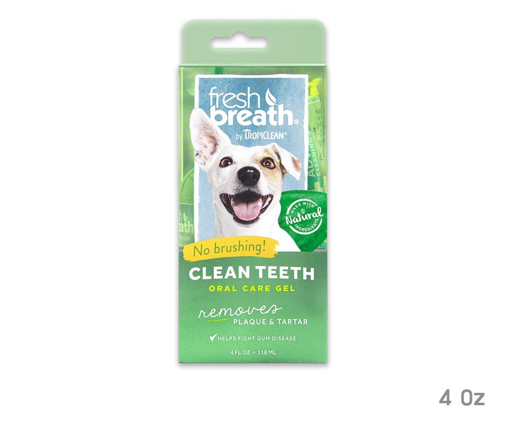 สินค้าน้องหมา!!!  Tropiclean Advanced Whitening Clean Teeth Gel 4 Oz เจลทำความสะอาดฟัน   #อาหารหมา #ขนมหมา #อาหารสุนัข #สินค้าสุนัข
