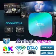 ภาพขนาดย่อของสินค้าพร้อมส่ง HK1 BOX Smart TV box 2 in 1 กล่องแอนดรอยด์ทีวี และ กล่องรับสัญญาณทีวีดิจิตอล กล่องรับสัญญาณทีวีดาวเทียม TV Receivers Android box