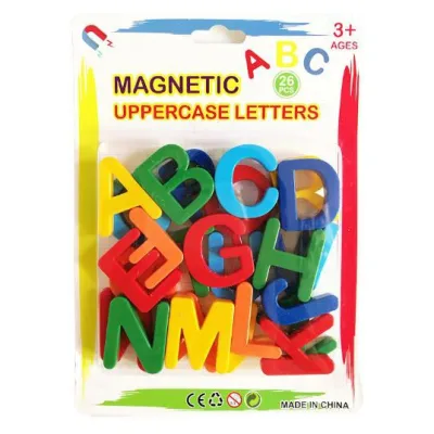 ตัวอักษรแม่เหล็ก แม่เหล็กติดตู้เย็น ของเล่นเด็ก รุ่น ABC 123 สัญลักษณ์
