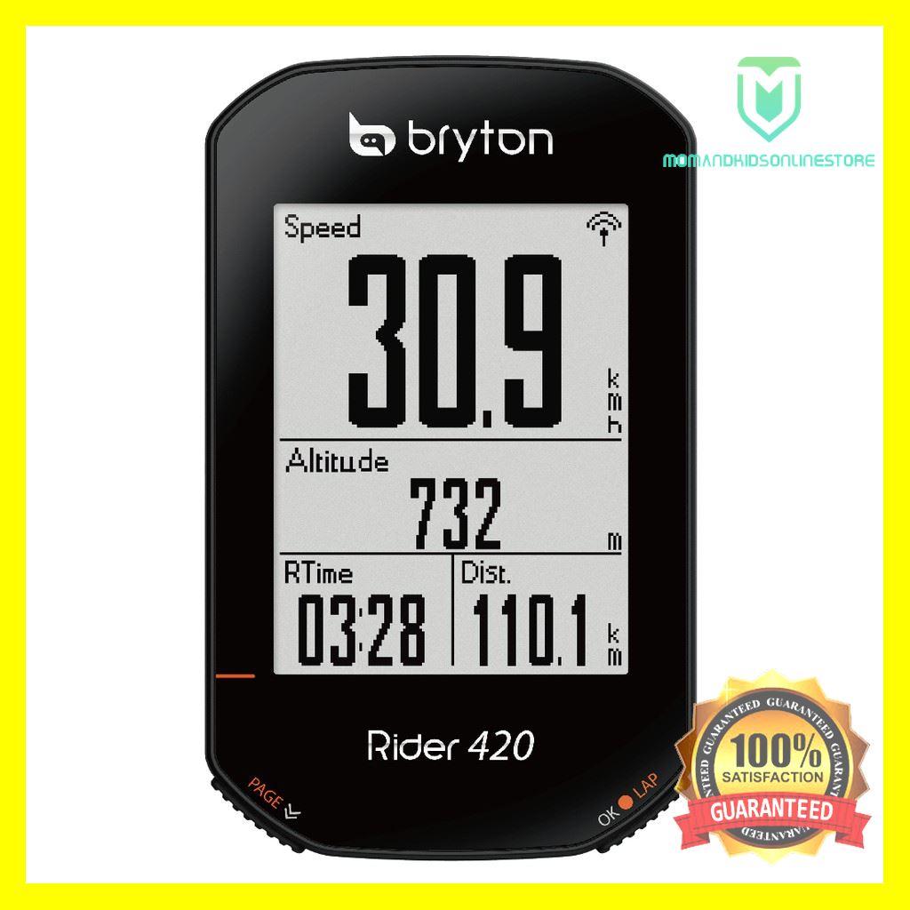 ของมันต้องมี! ส่งฟรี! ไมล์จักรยาน Bryton รุ่น Rider 420E, 420T | ไมล์ GPS รองรับ ANT+ และ Bluetooth สินค้าคุณภาพ