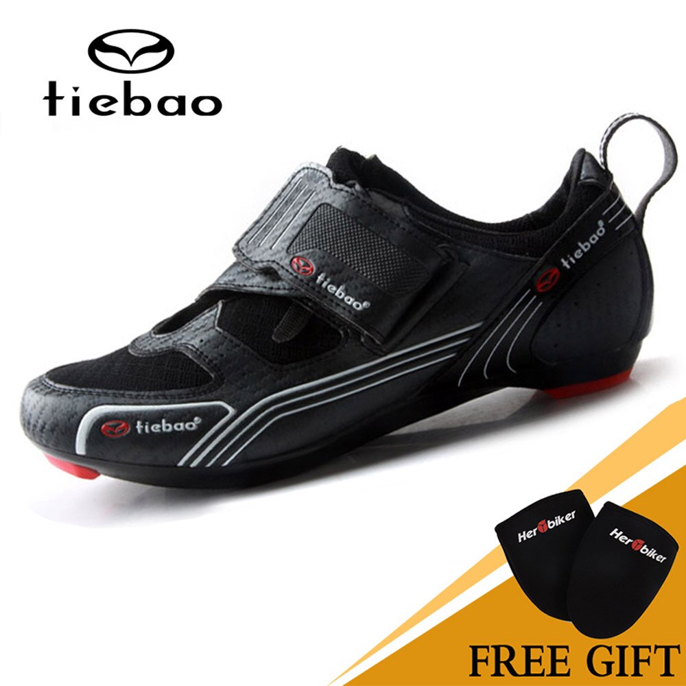 TIEBAO Men Women Road Bike Cycling Shoes Triathlon Zapatillas Ciclismo Fiberglass-Nylon Outsole Bike Shoes LOOK-KEO Cleat