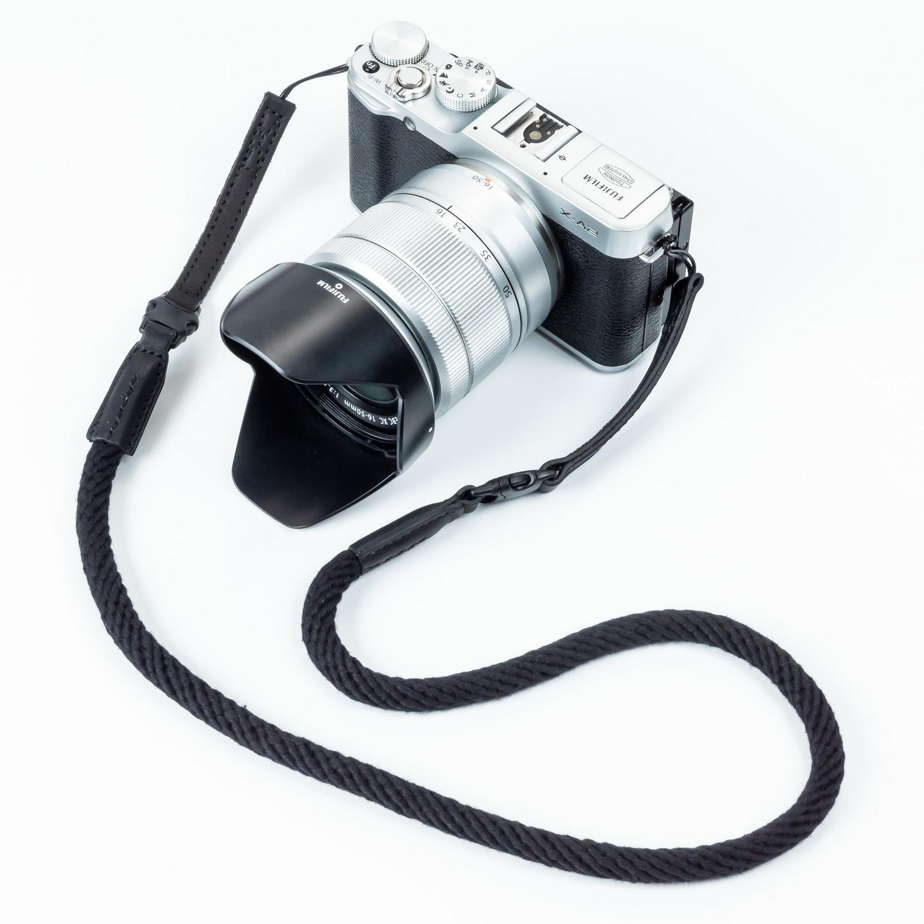สายคล้องกล้อง Cam-in (สายคล้องกล้องร้อยเชือกผ้าคอตตอน 95cm ความยาวต่ำกว่าหน้าอก) ใช้ได้กับทุกยี่ห้อ ทุกรุ่น