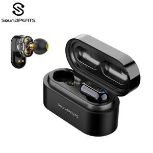 (ลดพิเศษ! โปรโมชั่น 9.9 ) Soundpeats Truengine หูฟังบลูทูธสำหรับออกกำลังกายบลูทูธ 5.0 หูฟัง 2 ไดรเวอร์