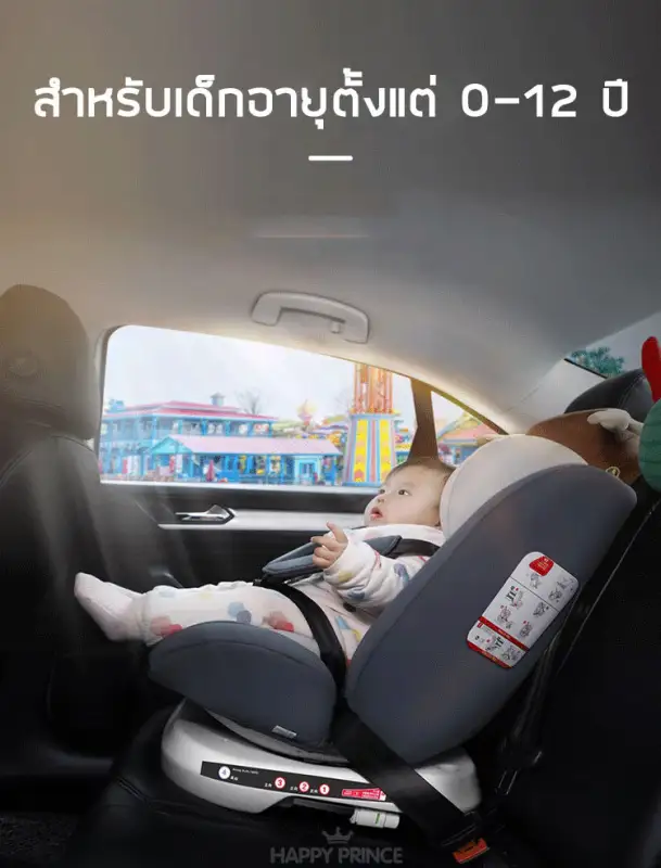 ภาพสินค้าBBLUE คาร์ซีท คาร์ซีทเด็ก Carseat มี ISOFIX เบาะติดรถยนต์เด็ก ที่นอนสำหรับเด็กแรกเกิด 9 เดือน - 12 ขวบ (0-36kg.) ปรับความสูงได้8ระดับ จากร้าน Bblueshopz บน Lazada ภาพที่ 5