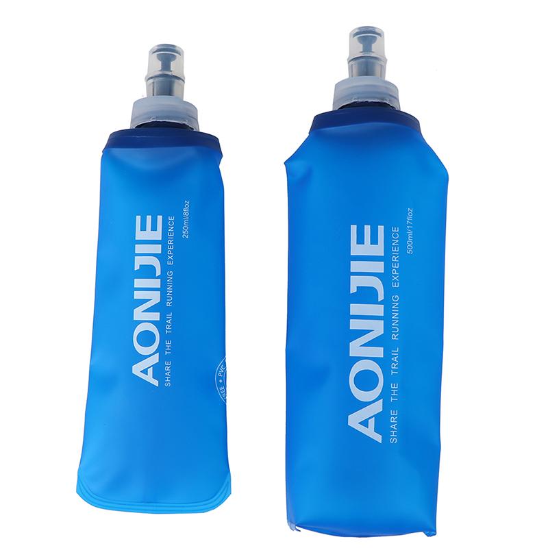 [ruifeng] กระเป๋าใส่น้ำดื่ม กระเป๋าน้ำดื่ม สำหรับ เดินป่า แคมป์ปิ้ง ปีนเขา อุปกรณ์เดินป่า AONIJIE TPU Folding Soft Flask SportS Water Bottle for Running Camping Hiking