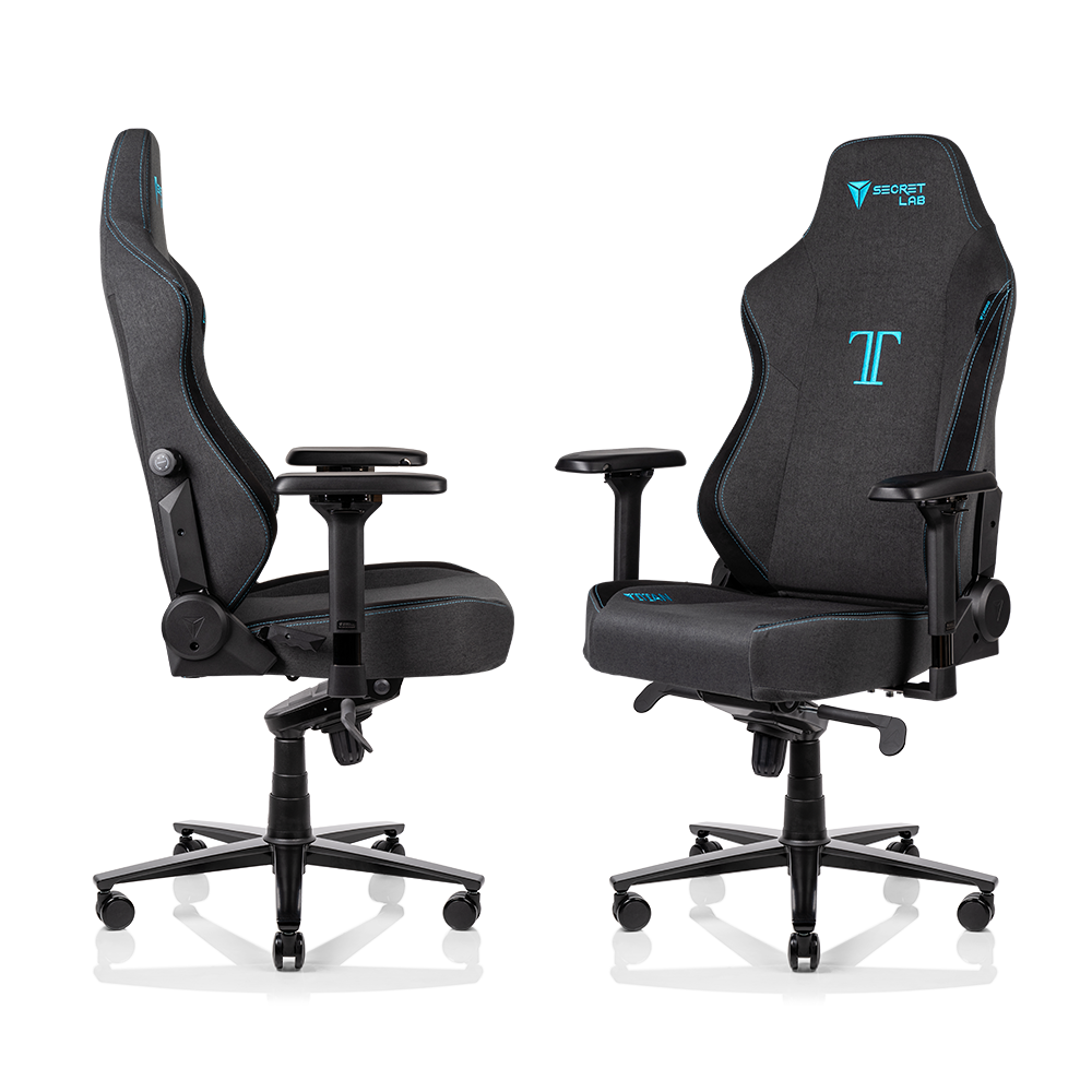 Secret Lab Titan Evo Lite Charcoal Blue Titan Titan 2020 Softweave