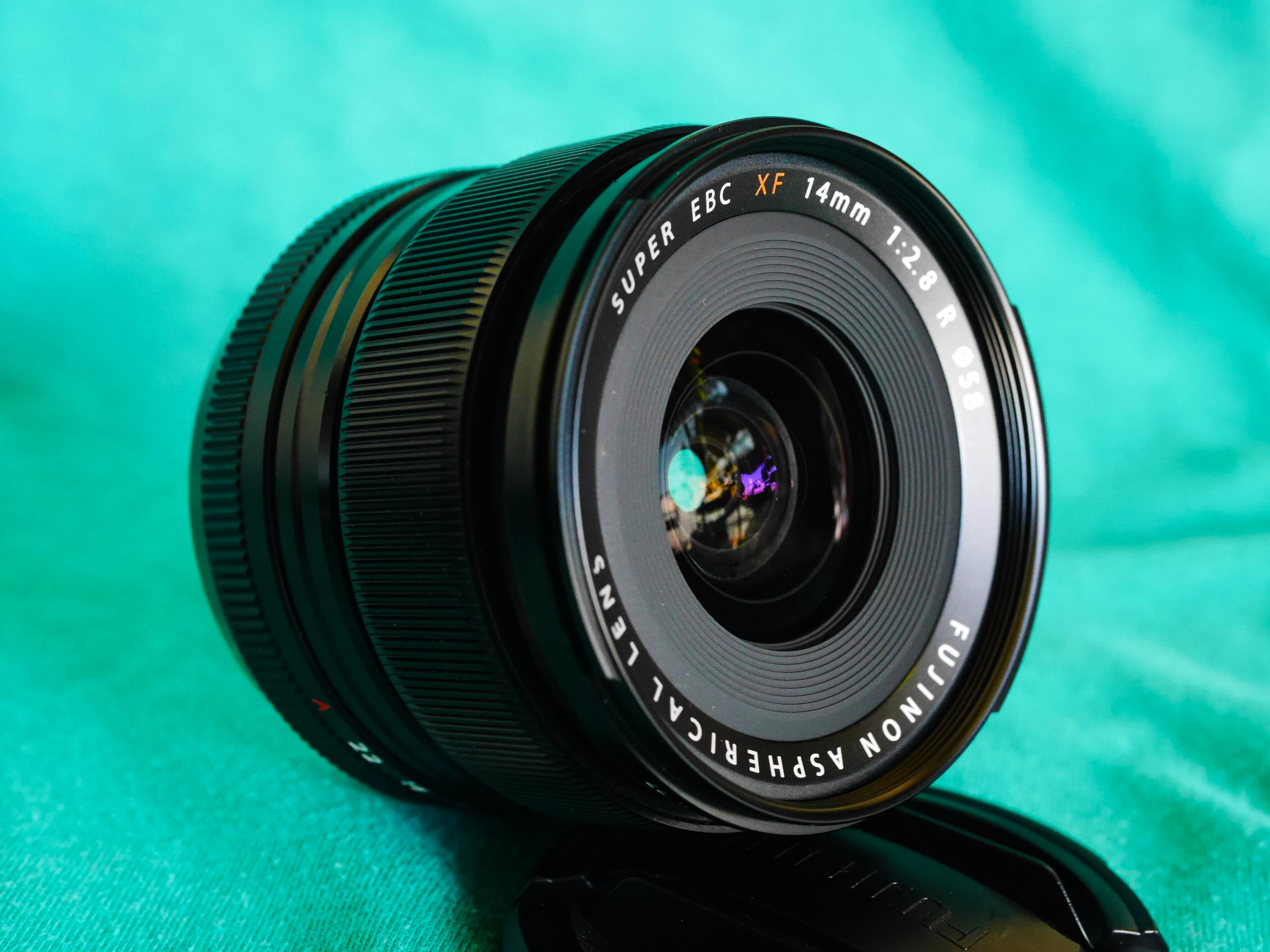 FUJIFILM Fuji Fujinon XF 14mm F/2.8 R Black Prime Ultra wide angle Lens for X Mount Cameras 14mm f2.8 R
