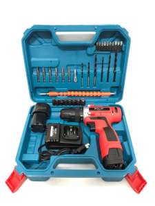 BOLID ชุดสว่าน ไขควง แบต ไร้สาย 18V 10mm แบต 2 ก้อน แถมฟรี!
ดอกเจาะและอุปกรณ์รวม 36 ชิ้น
