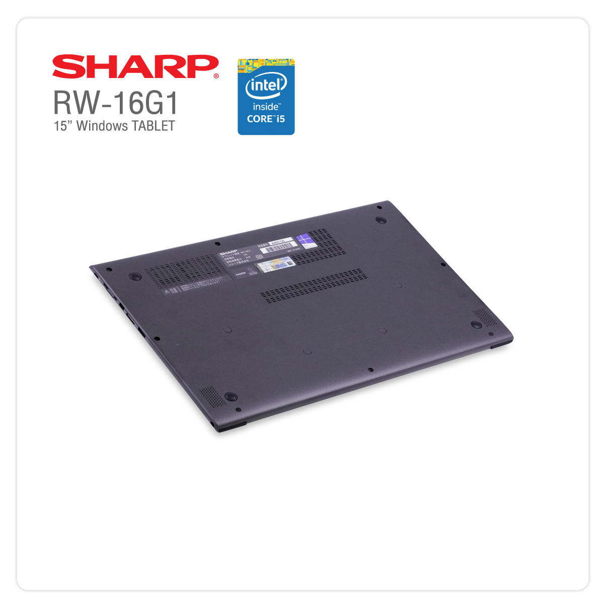 Tablet SHARP RW-16G1 Core i5 Gen4 15.6QHD(2K) RAM 4GB mSATA