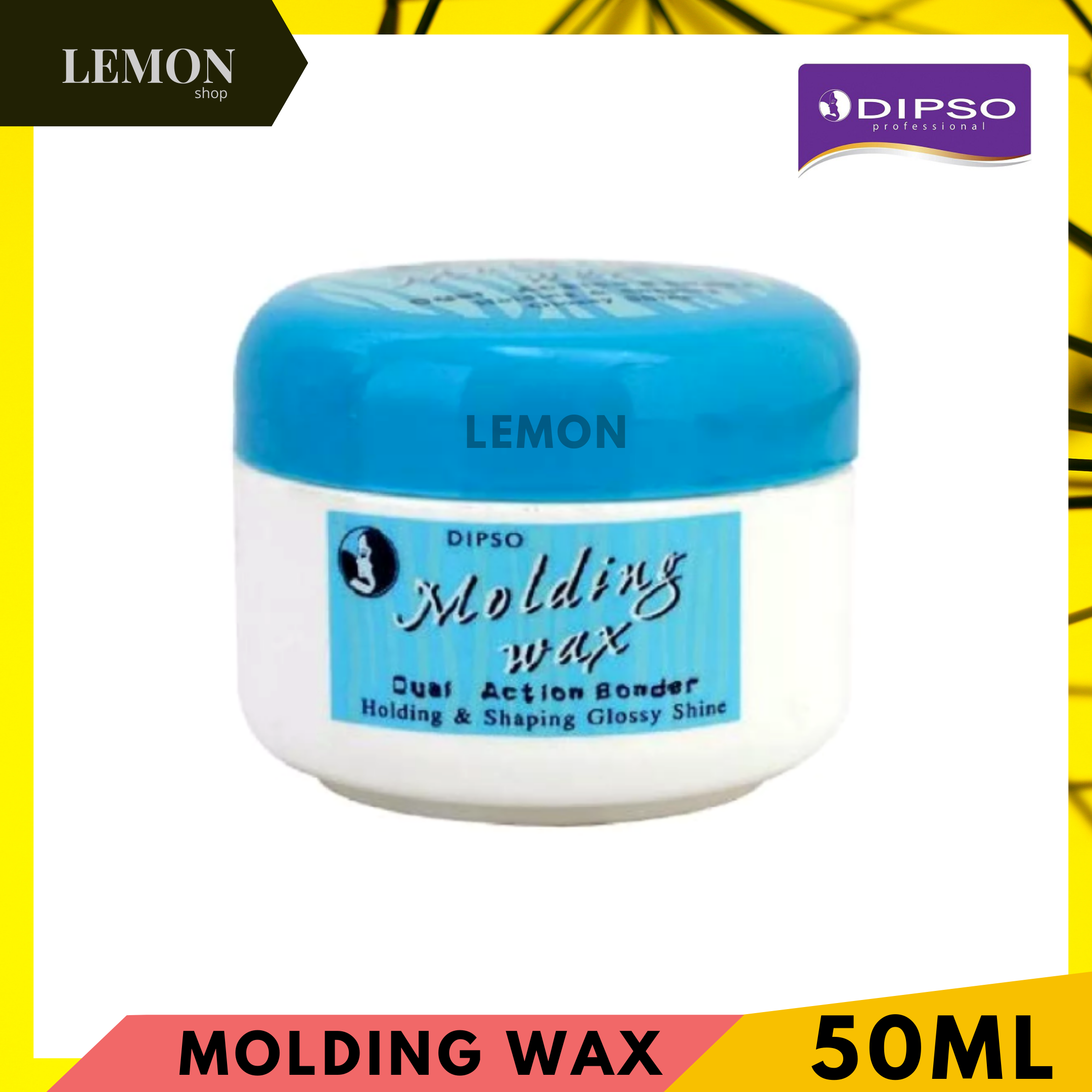 Dipso molding Wax 50/80ml ดิ๊พโซ่ โมลดิ้ง แว็กซ์ ใยแมงมุม จัดแต่งทรงผม