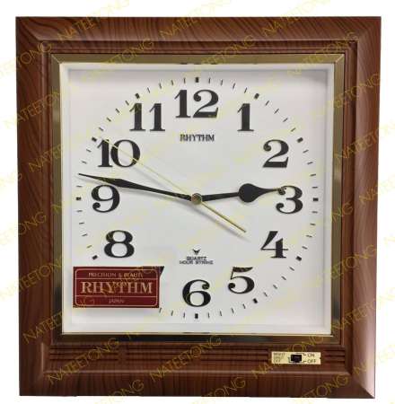 RHYTHM Japan นาฬิกาแขวนมีเสียงเตือนชั่วโมง  ขนาด 12 นิ้ว 8MS610R23