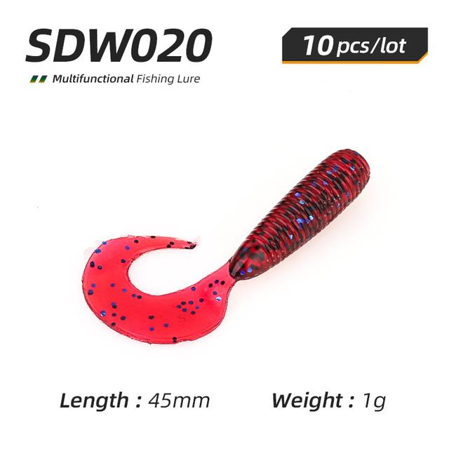 ARDEA Lobster Soft Lure Craw Silicone Worm Fishing Bait 65/115mm