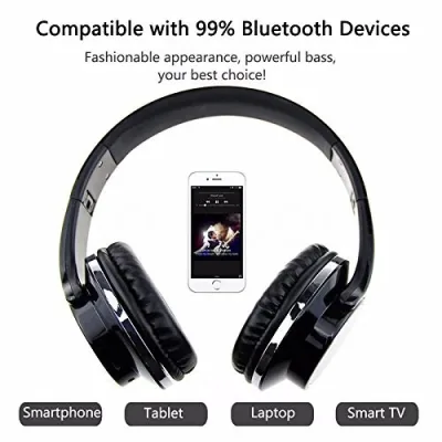 SODO MH1 Bluetooth Wireless 2 in 1 Headphones