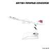 Naynaeshop โมเดลเครื่องบิน BRITISH AIRWAYS CONCORDE (16 cm)