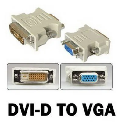 DVI TO VGA หัวแปลง DVI เป็น VGA