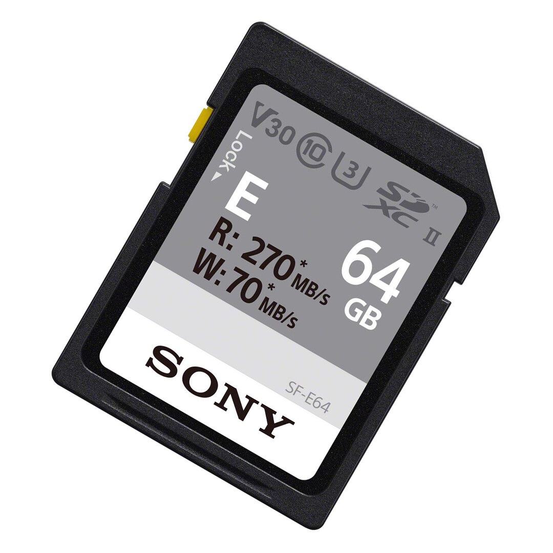 うのにもお得な情報満載！ 64GB SDXCカード SDカード SONY ソニー UHS-II Eシリーズ Class10 U3 V30 4K  R:270MB s W:70MB 海外リテール SF-E64 T1 メ