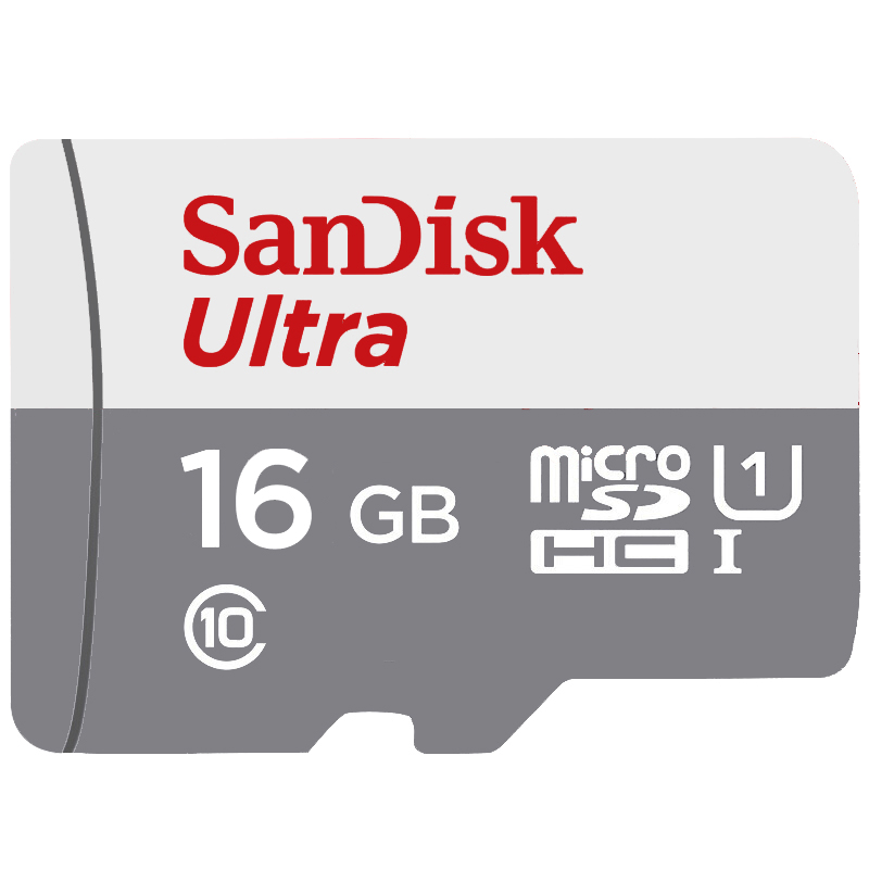 SanDisk UItra การ์ดหน่วยความจำ Memory card micro SDHC  16GB  (ของแท้)