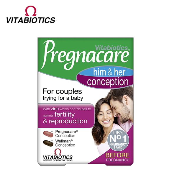 Vitabiotics Pregnacare - Him & Her Conception (2x30 Tablets)
