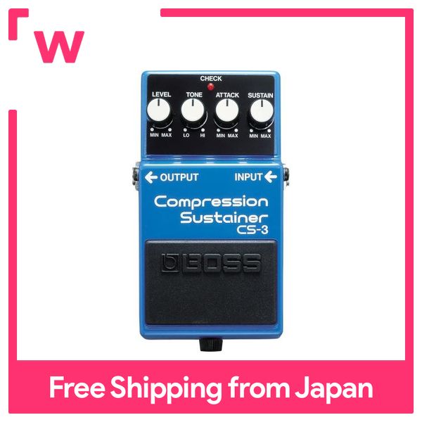 Boss CS-3 Compression Sustainer Pedal | Sweetwater