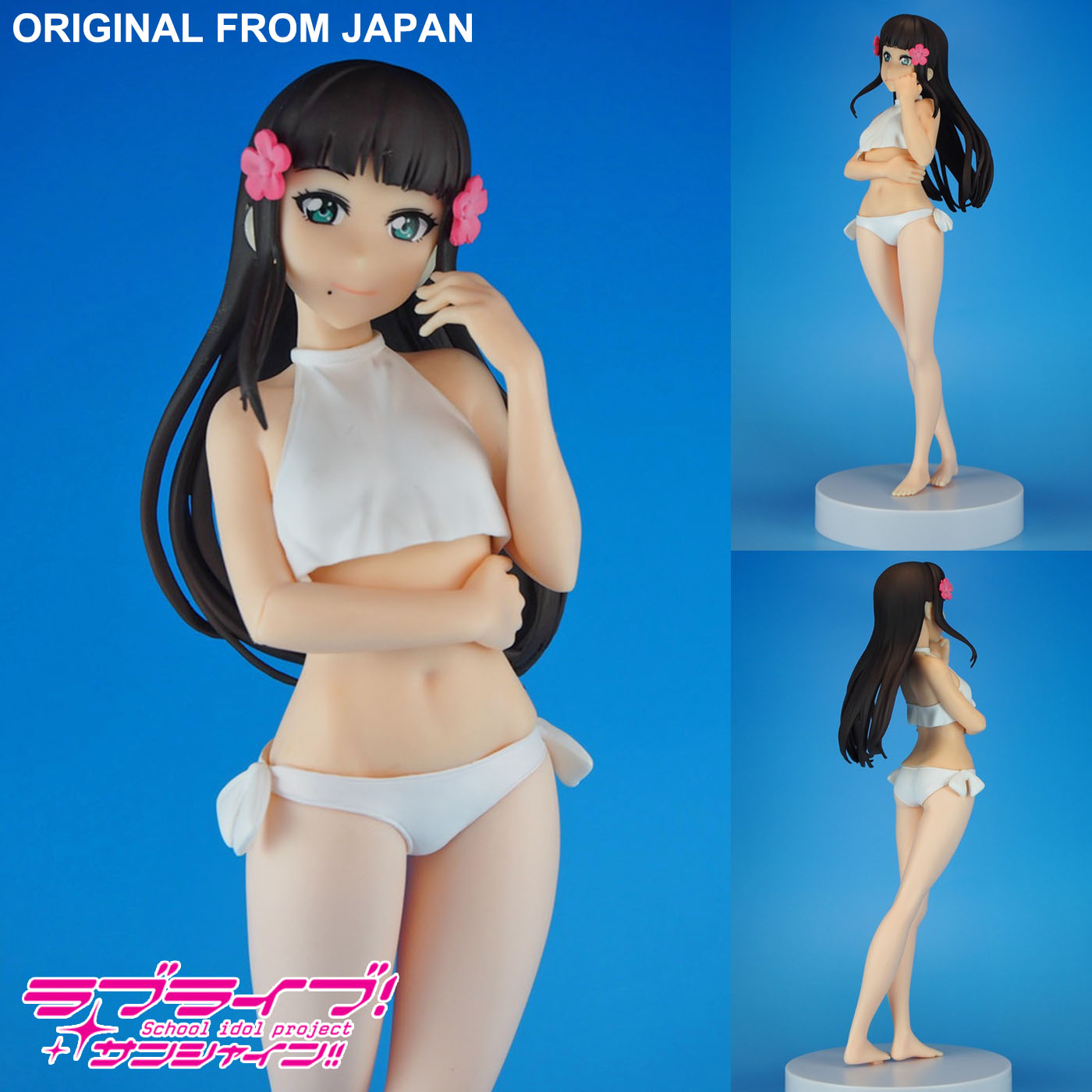 Model โมเดล งานแท้ 100�npresto EXQ จากเรื่อง Love Live Sunshine เลิฟไลฟ์ ซันไชน์ ปฏิบัติการล่าฝันสคูลไอดอล Dia Kurosawa คุโรซาว่า ได Summer ชุดว่ายน้ำ Ver Original from Japan Figure ฟิกเกอร์ Anime ของขวัญ Gift อนิเมะ การ์ตูน มังงะ คอลเลกชัน manga