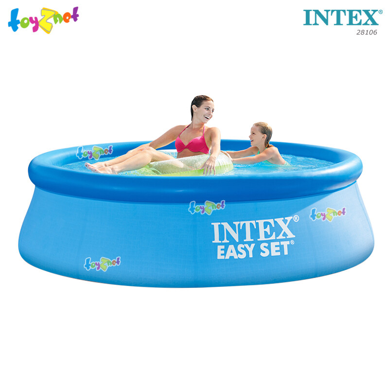 Intex ส่งฟรี สระน้ำ อีซี่เซ็ต 8 ฟุต x 24 นิ้ว (2.44x0.61 ม.) รุ่น 28106