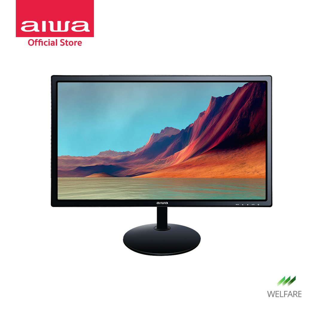 [ผ่อน 0%] AIWA M2401 Flat Monitor จอมอนิเตอร์ WLED 23.6