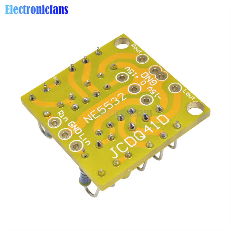 Dual OP Amp Board Preamp DC Amplification PCB DC Pre-Amp Amplifier ...