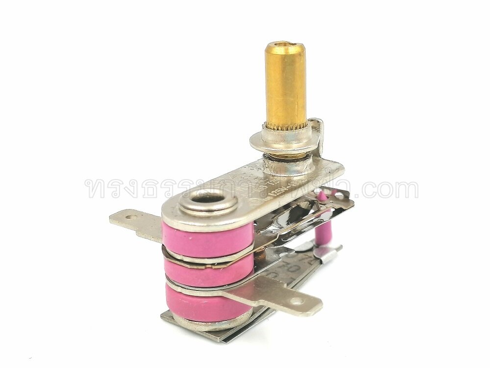 เทอร์โมสตัทเตาอบ-เตารีด KST-168 T250 (16A) ชมพู แกนสั้น (ไม่มีปีก) #4 ...