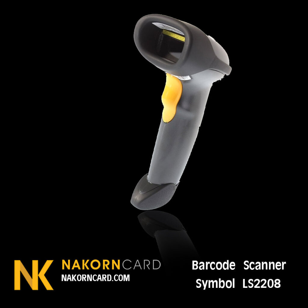 Barcode Scanner Symbol LS2208 (เครื่องอ่านบาร์โค้ด) - ร้านนครการ์ด ...