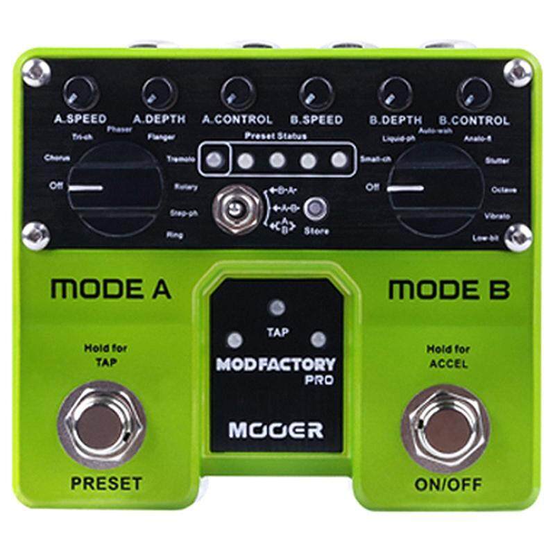 MOOER Mod Factory Pro 2 Independent Processing Modules Containing A Total Of 16 Modulation Effects Guitar Pedal Malaysia