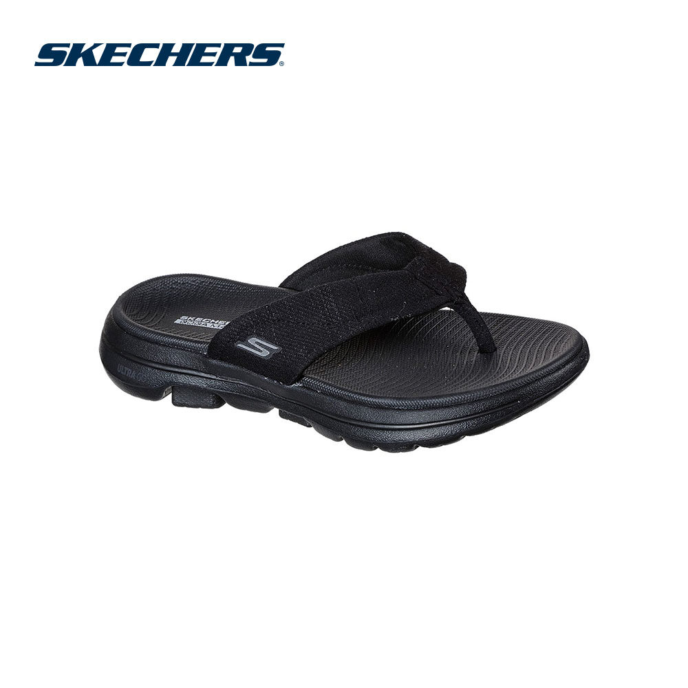 Skechers สเก็ตเชอร์ส รองเท้าแตะ ผู้หญิง GOwalk 5 On-The-Go Sandals Shoes - 140086-BBK