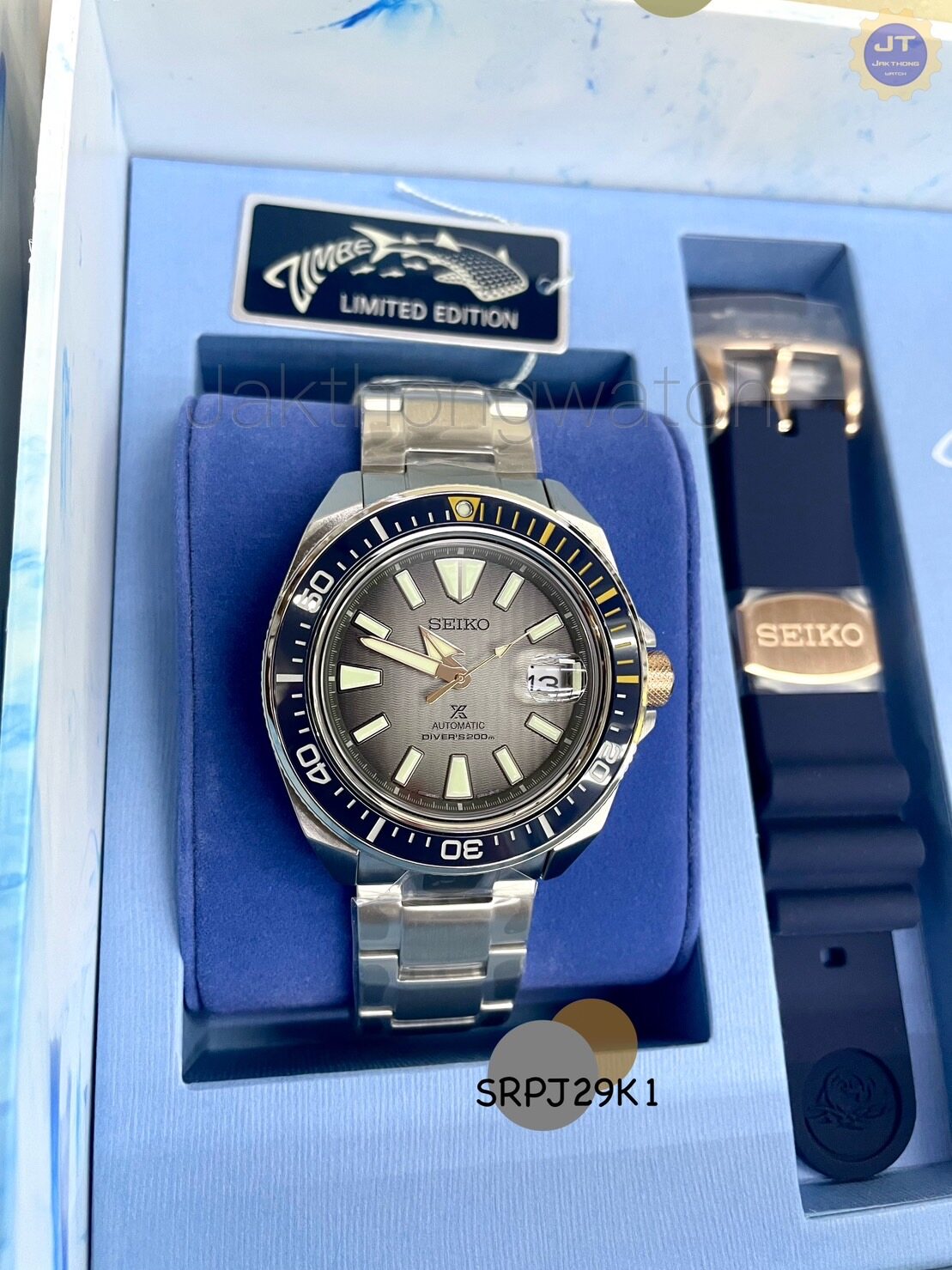 นาฬิกาข้อมือผู้ชาย SEIKO Prospex Zimbe  King Samurai Limited Edition  SRPJ29K1 ( mm.) 