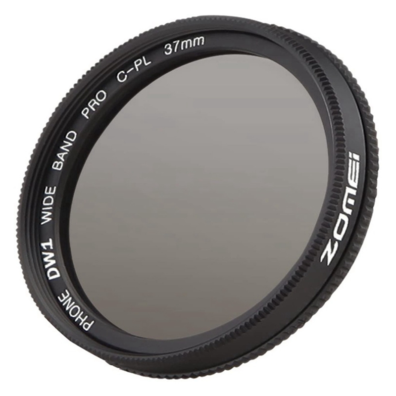 ZOMEI 37MM Phone Camera Circular Polarizer CPL Lens for iPhone 7 6S