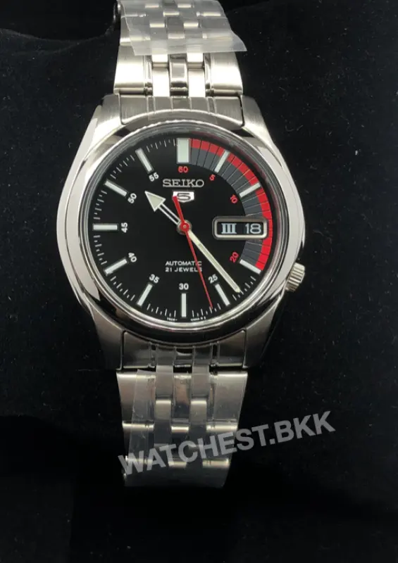 ภาพหน้าปกสินค้านาฬิกาผู้ชาย SEIKO 5 Atic (ไม่ใช้ถ่าน) รุ่น SNK375K1 ( watchestbkk นาฬิกาไซโก้5แท้ นาฬิกา seiko ผู้ชาย ผู้หญิง ประกันศูนย์ไทย 1ปี ) จากร้าน watchestbkk บน Lazada