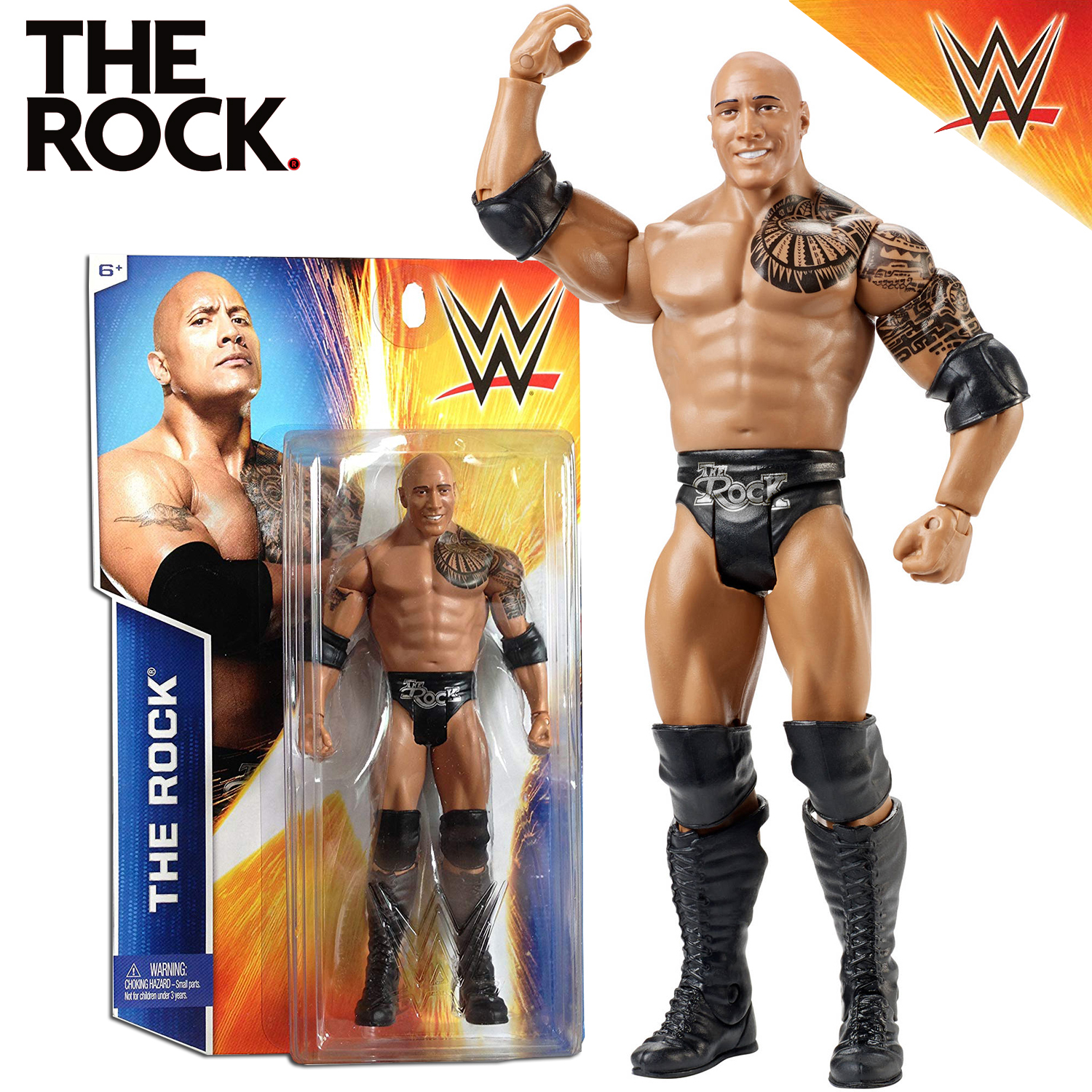WWE】フィギュア ロック様【マグ】