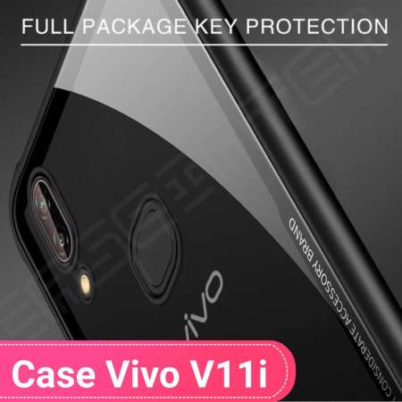 พร้อมส่งทันที !! Case Vivo V11i / V 11i เคสวีโว่ วี11ไอ เคสใส ขอบสีดำ ดำแดง เคสกันกระเเทก เคสขอบดำแดง เคสนิ่ม TPU Case เคสขอบนิ่ม สินค้าใหม่ ขายดีสุด รับประกันความพอใจ
