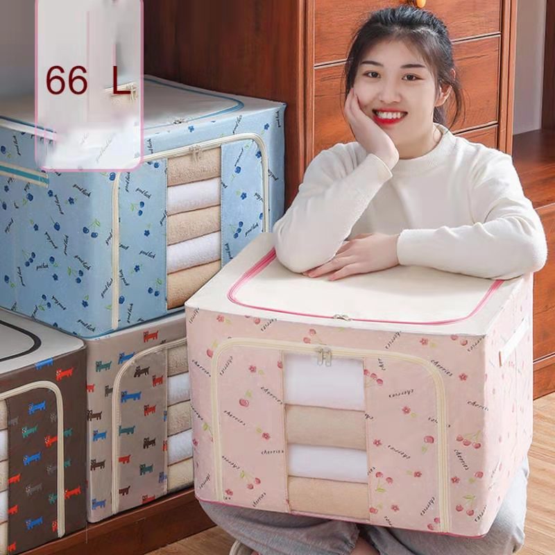 กล่องผ้า กล่องพับ กล่องใส่เสื้อผ้า มี2ไซส์ Foldable Storage Box Simplecกล่องอเนกประสงค์ พับเก็บได้ กล่อง ชุดกล่องพับ กล่องเก็บของ