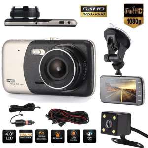 DVR กล้องติดรถยนต์ 2 กล้อง หน้า/หลัง รุ่น D503 Full HD 1080P Dual WDR ชัดทั้งกลางวันกลางคืน DVR กล้องติดรถยนต์ 2 กล้อง หน้า/หลัง รุ่น D503 Full HD 1080P Dual WDR ชัดทั้งกลางวันกลางคืน