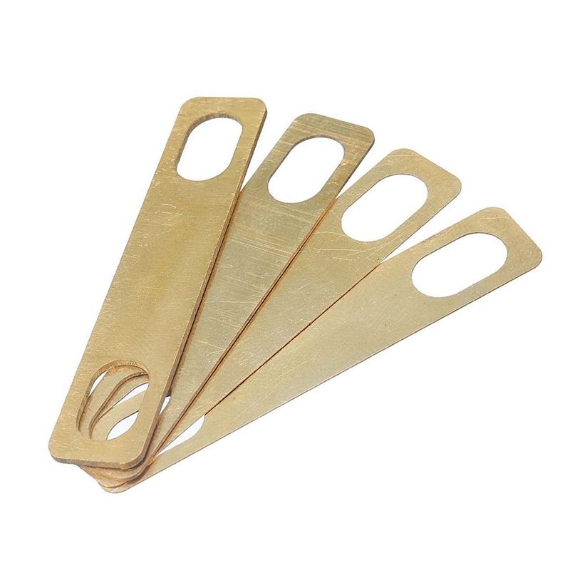 4Pcs Brass Neck Metal Shims 0.2mm 0.5mm 1mm Thickness for ST Electric Guitar Bass Malaysia