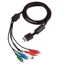 ภาพขนาดย่อของสินค้าสายคอมโพเนนท์ PS2 PS3 HD Component AV Video-Audio Cable Cord For PS2 PS3 Slim