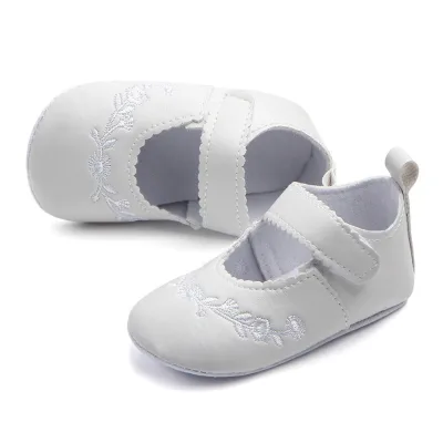 Newborn Baby Fashion Sneaker Girls Stitchwork Anti-slip Single Shoes Sneaker