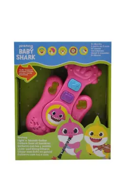 Pinkfong Baby Shark Light N Sound Guitar-กีตาร์